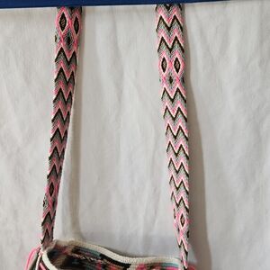 Multicolor Boho Woven Shoulder Bag